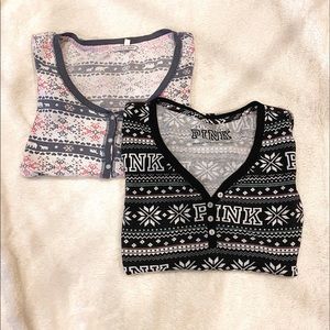 Victoria Secret and PINK pajama Tops